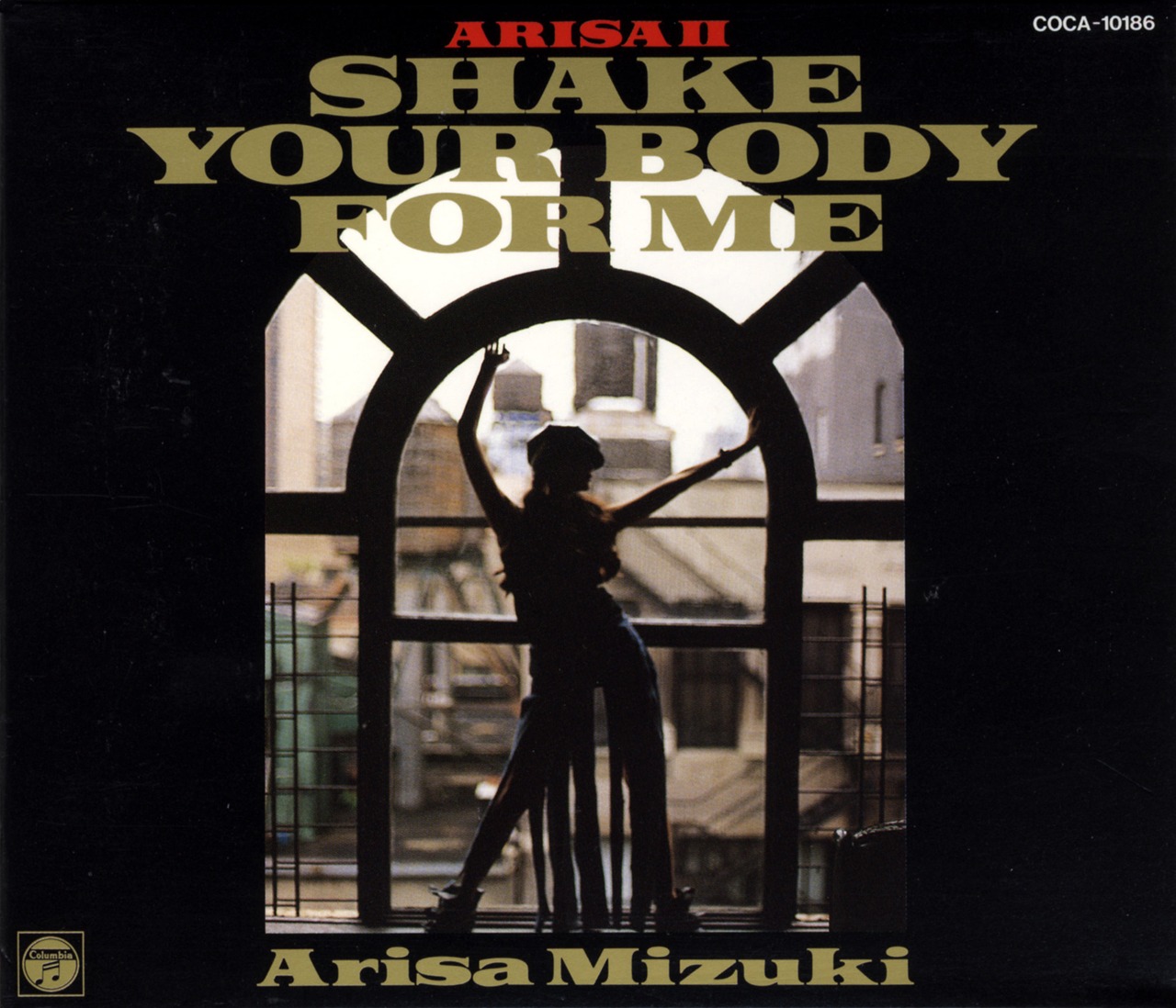 観月ありさ「ARISA II SHAKE YOUR BODY FOR ME」ジャケット