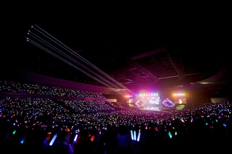 Knight A - 騎士A -「The Night」の様子。