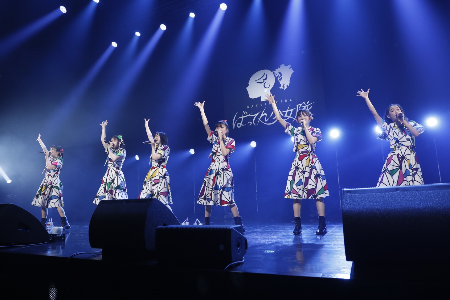 「ばってん少女隊 TOUR 2021『温故知新』」ファイナル公演第1部の様子。（提供：BATTEN Records）