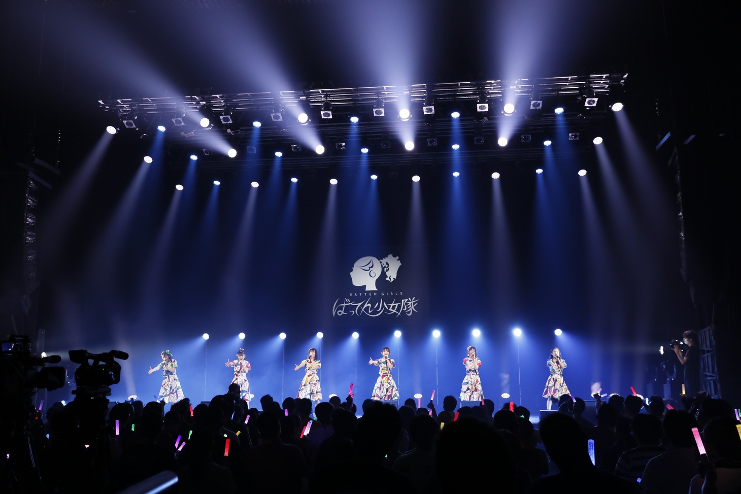 「ばってん少女隊 TOUR 2021『温故知新』」ファイナル公演第1部の様子。（提供：BATTEN Records）