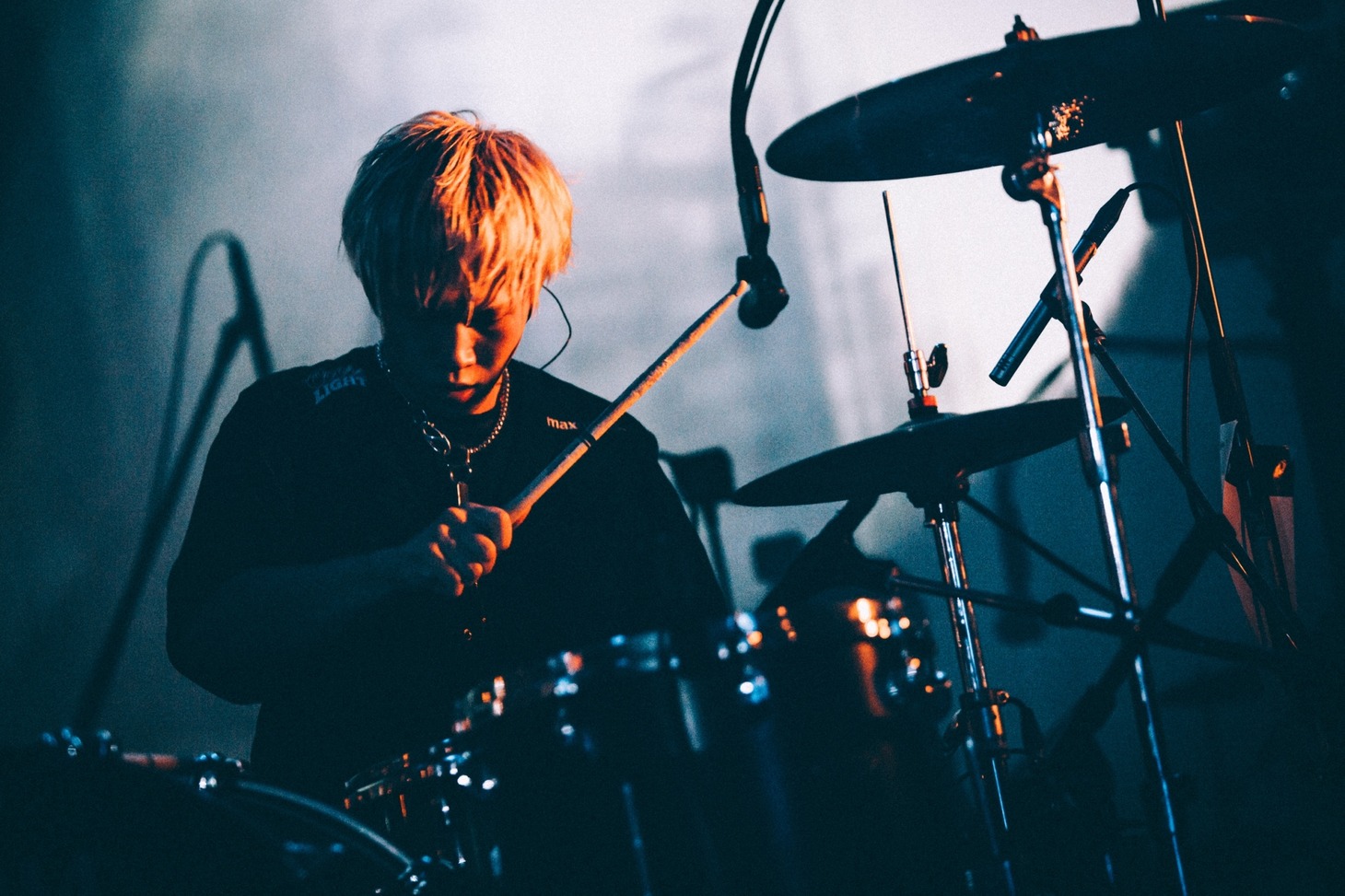 増子央人（Dr, Cho）（Photo by Kazuma Kobayashi）