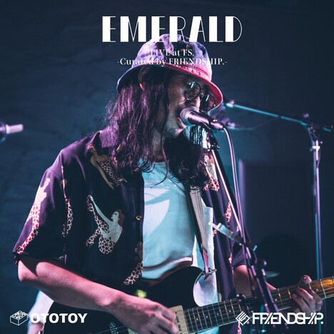 Emerald「Emerald Live At FS.」配信ジャケット