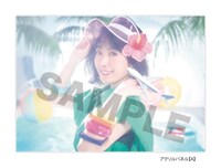 「降幡愛2nd Live Tour "ATTENTION PLEASE!"」で販売されるアクリルパネルのサンプル画像。