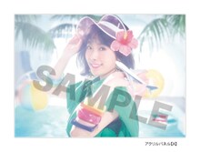 「降幡愛2nd Live Tour "ATTENTION PLEASE!"」で販売されるアクリルパネルのサンプル画像。