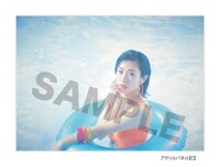 「降幡愛2nd Live Tour "ATTENTION PLEASE!"」で販売されるアクリルパネルのサンプル画像。