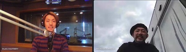 左から森田美勇人（7ORDER）、松尾将嗣氏。