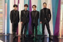 左から佐藤大樹、岩田剛典、EXILE TETSUYA、EXILE AKIRA。