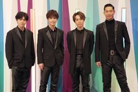 左から佐藤大樹、岩田剛典、EXILE TETSUYA、EXILE AKIRA。