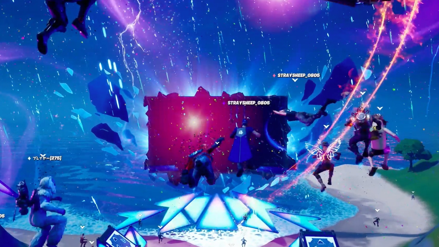 米津玄師「米津玄師 2020 Event / STRAY SHEEP in FORTNITE」より。