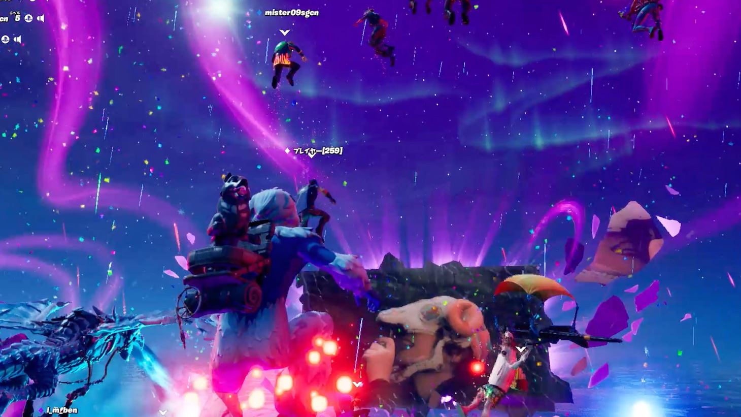 米津玄師「米津玄師 2020 Event / STRAY SHEEP in FORTNITE」より。