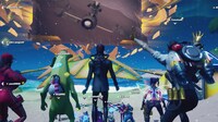 「米津玄師 2020 Event / STRAY SHEEP in FORTNITE」の様子。