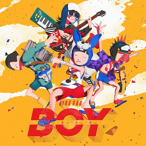 King Gnu「BOY」配信ジャケット