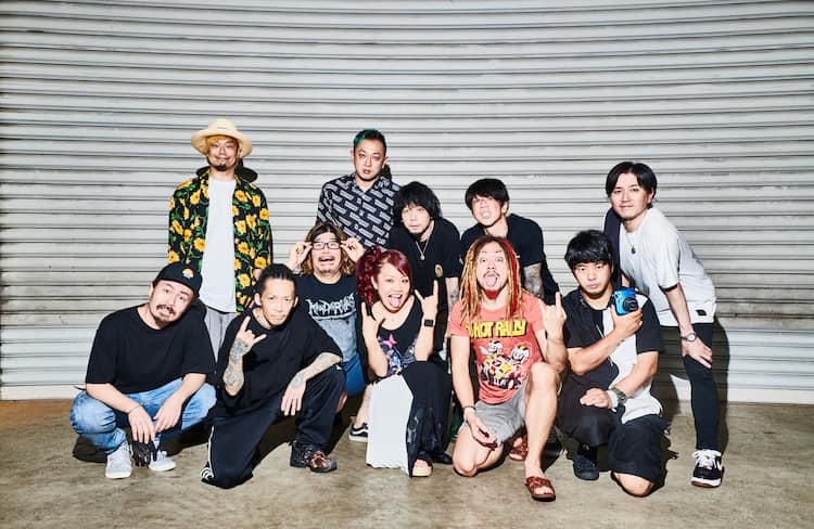 Ellegarden 10 Feet ホルモンがライブハウスで 再会 する対バンツアー 音楽ナタリー
