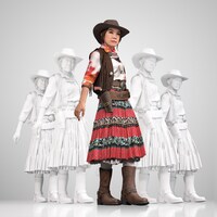 松任谷由実のデジタルヒューマン。