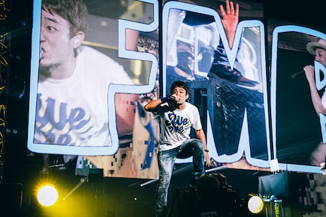 「WE ARE FUNKY MONKEY BΛBY'S in 日本武道館 -2021-」の様子。（Photo by AYAMI KAWASHIMA  / HIJIRI KATO）