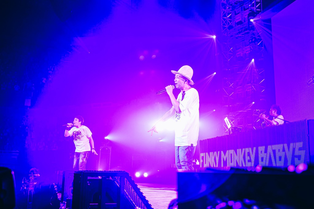 FUNKY MONKEY BΛBY'S（Photo by AYAMI KAWASHIMA  / HIJIRI KATO）