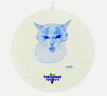 東出真緒（BIGMAMA）デザインの布製ミュート。