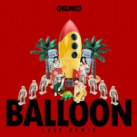 chelmico「Balloon（LUSS remix）」配信ジャケット
