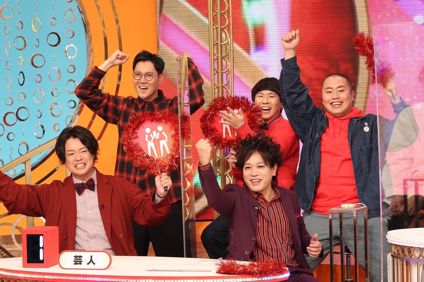 芸人チーム (c)フジテレビ