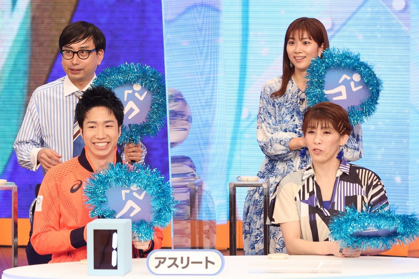 アスリートチーム (c)フジテレビ