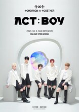 TOMORROW X TOGETHER「ACT:BOY」ポスタービジュアル (p)&(c)BIGHIT MUSIC