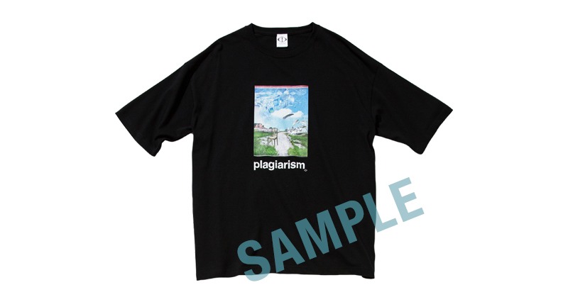 サイン入りグッズTシャツのサンプル。