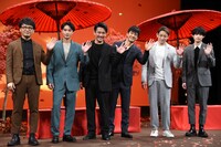 「劇場版『きのう何食べた？』」の完成報告会の様子。