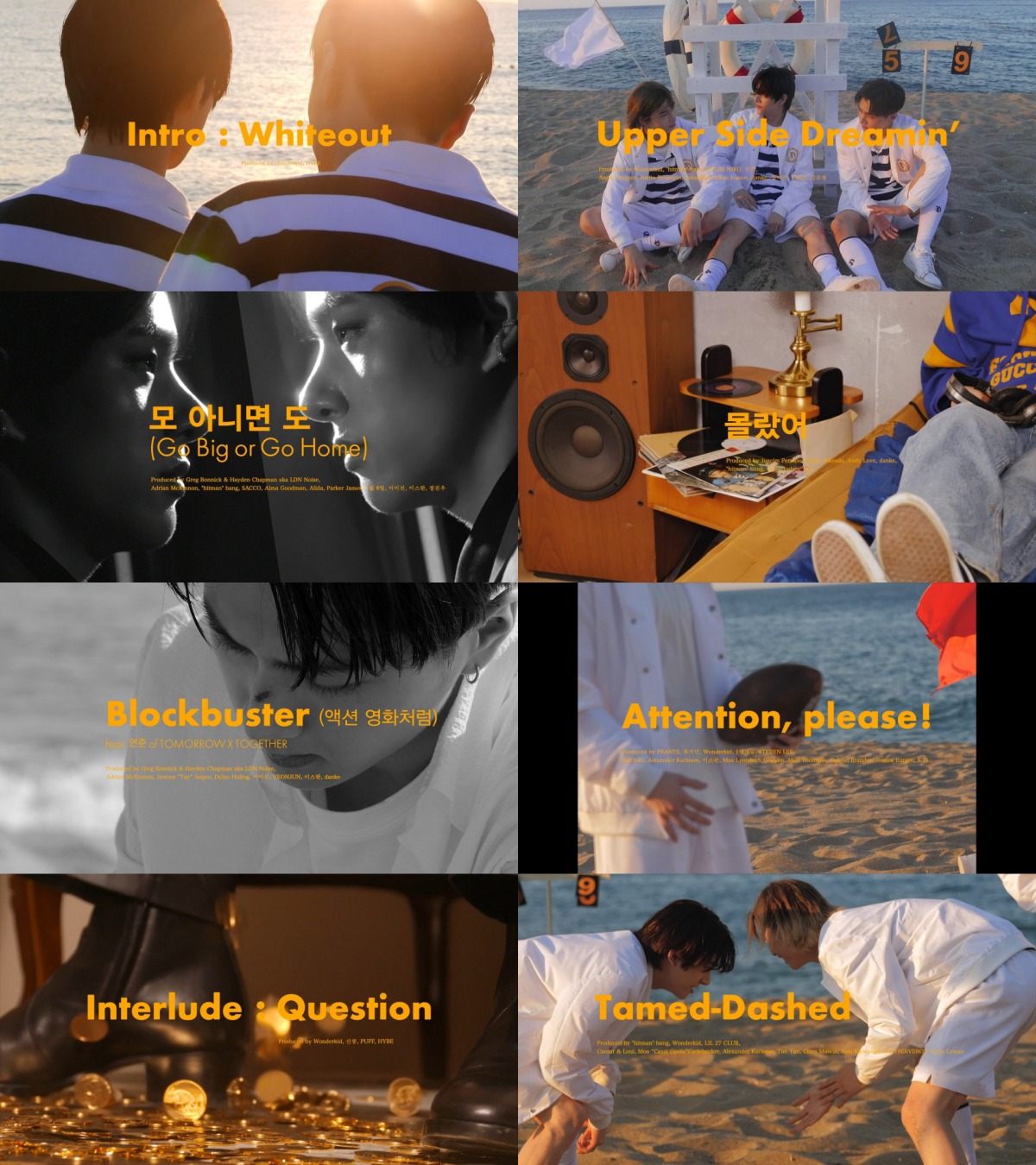 「DIMENSION : DILEMMA」アルバムプレビューのサムネイル。(P)&(C) BELIFT LAB