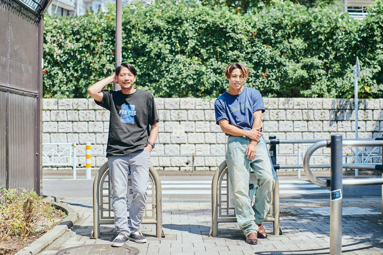 左からSAM、RIKU。