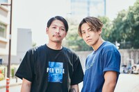 左からSAM、RIKU。