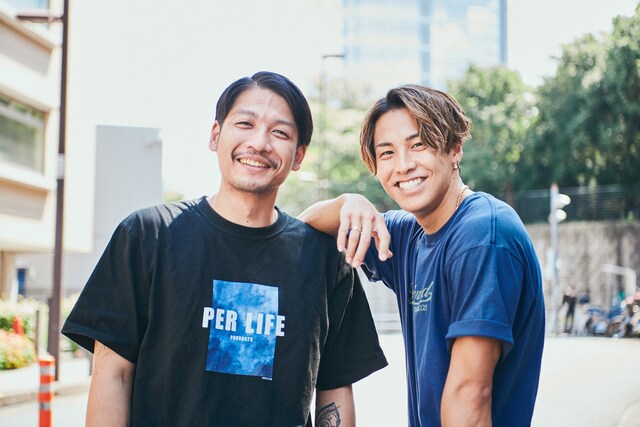 左からSAM、RIKU。