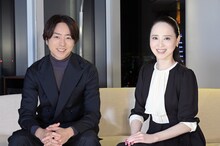 左から櫻井翔、松田聖子。 (c)TBS