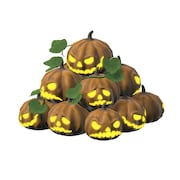 「ハロウィンリビングセット」の「ハロウィンのランタン」。