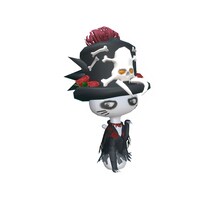 「ハロウィンリビングセット」の「ハロウィンの仮装エディ」。