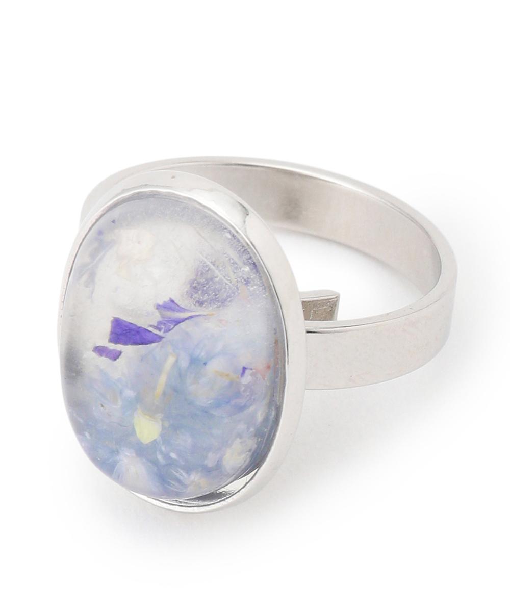 OVAL RING SILVER