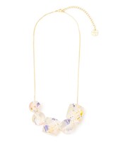 POLYGON NECKLACE CLEAR