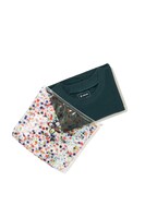 【SEDUM】T-SHIRT IN FLOWER POUCH GREEN
