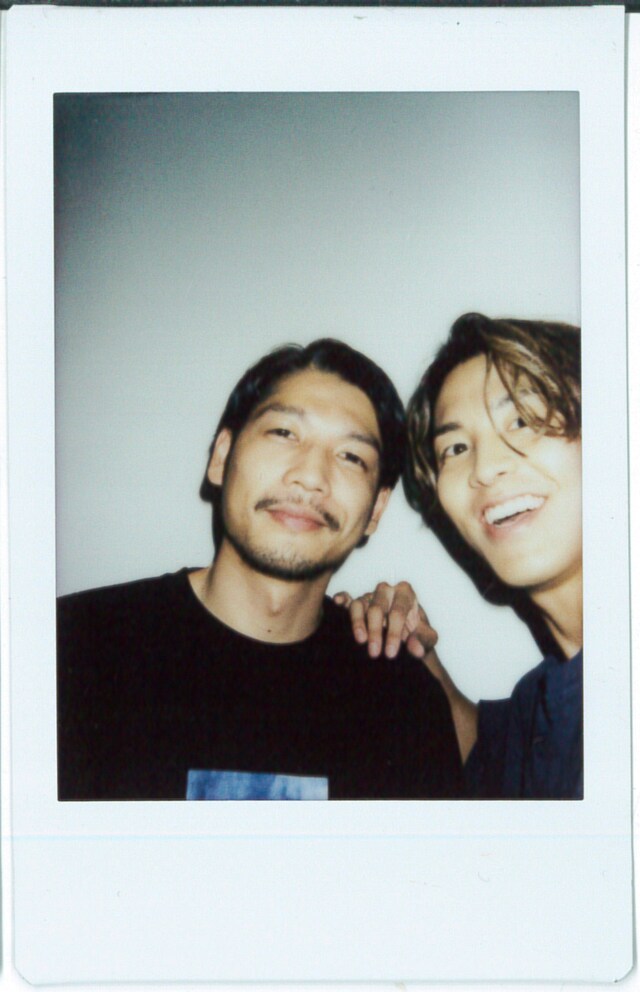 SAMさんとRIKUさん。