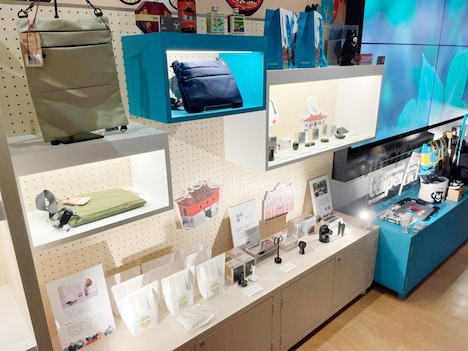 東京・誠品生活日本橋で展開中のポップアップショップ「想い出すのは、いつも台北」の様子。