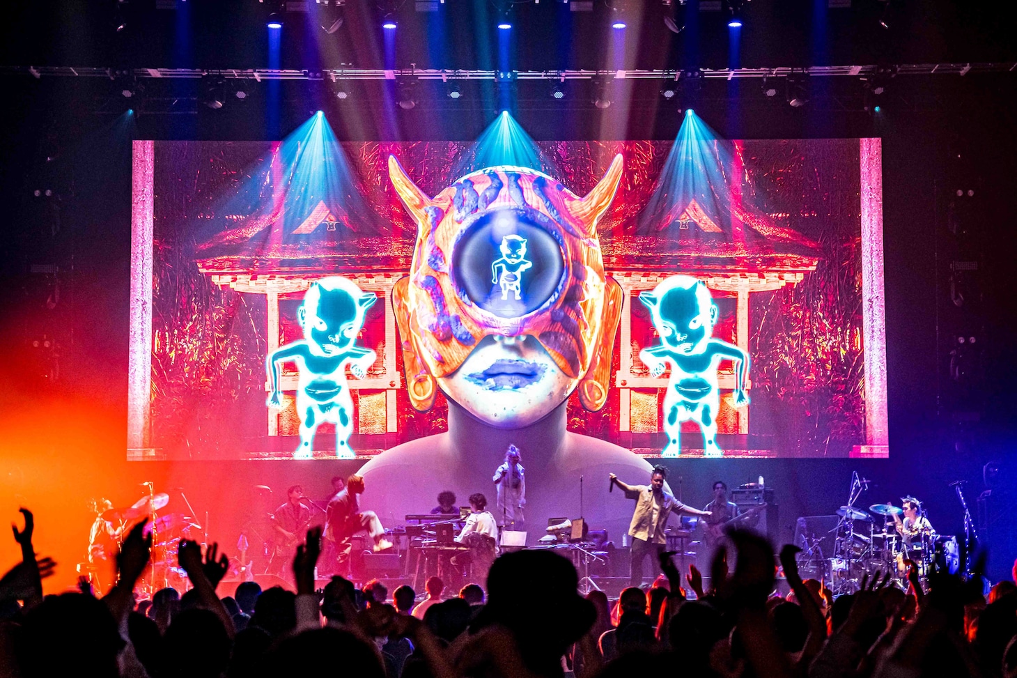 「millennium parade Live 2021 "THE MILLENNIUM PARADE"」の様子。