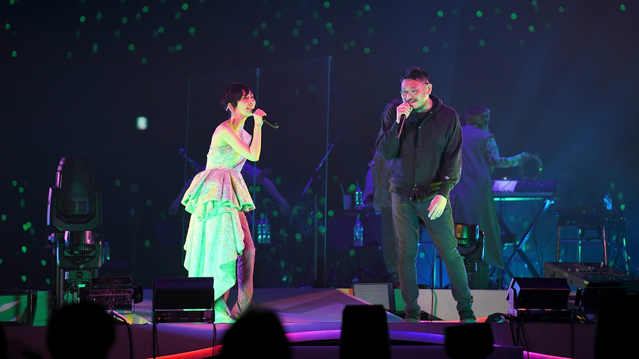 「坂本真綾 25周年記念LIVE『約束はいらない』at 横浜アリーナ」より。