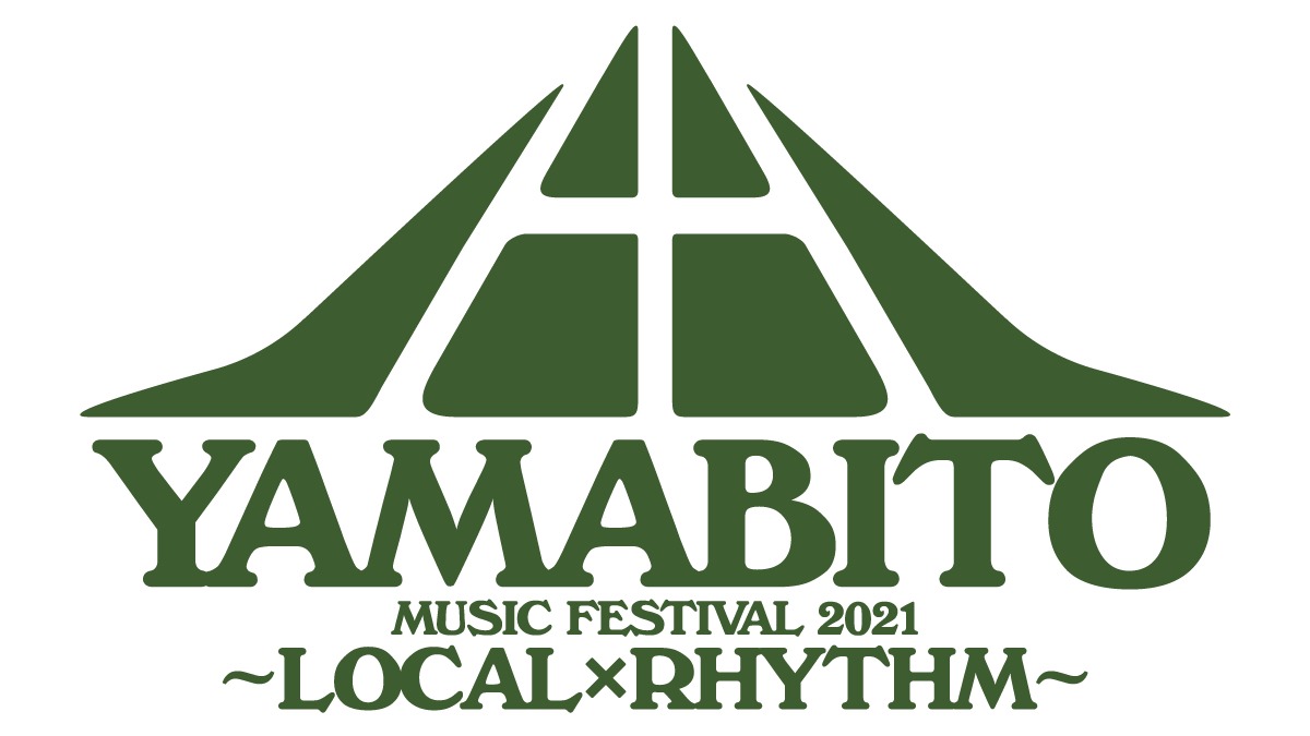 「山人音楽祭2021～LOCAL×RHYTHM～」ロゴ