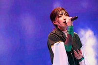 宮川愛李「月がよくみえる」の模様。（撮影：達川範一）