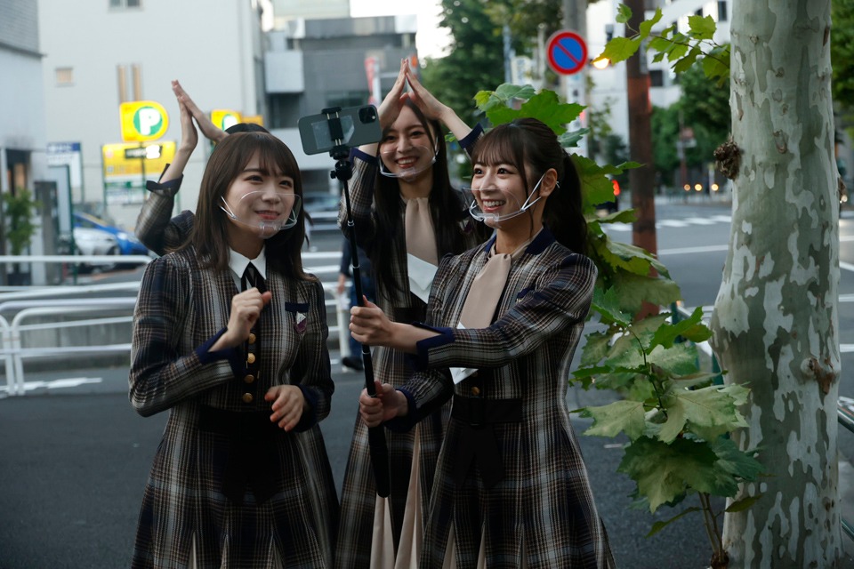 「乃木坂配信中」の様子。