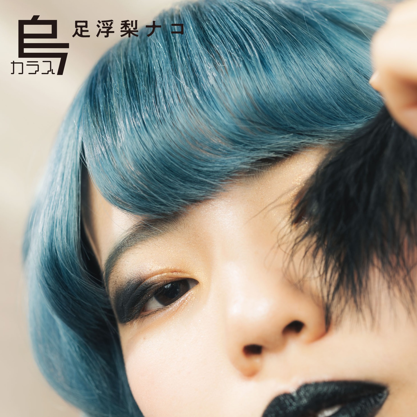 足浮梨ナコ「烏」ジャケット