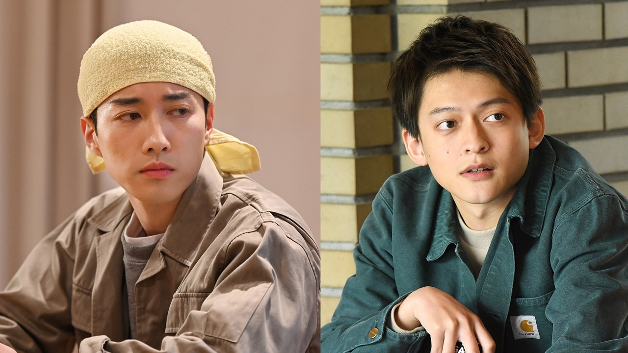「最愛のひと～The other side of 日本沈没～」より、山田誠役の福山翔大と結城純太役の福山康平。(c)小松左京 (c)TBS