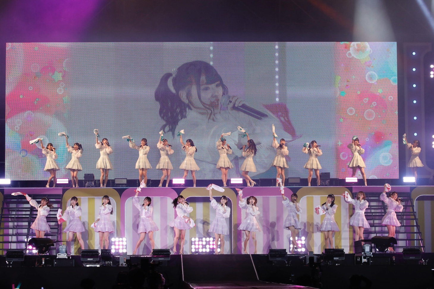 「イコノイフェス2021」夜の部の様子。(c)YOANI