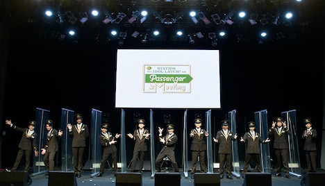 「STATION IDOL LATCH! 1st Passenger Meeting」の様子。(C) LATCH! ProjectJRE