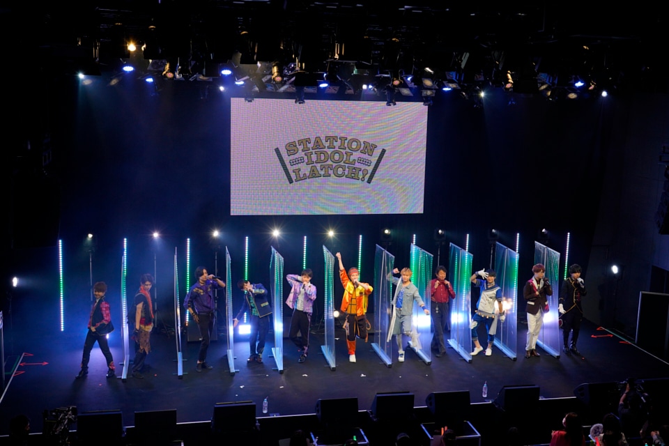 STATION IDOL LATCH!「STATION IDOL LATCH! 1st Passenger Meeting」の様子。(C) LATCH! ProjectJRE