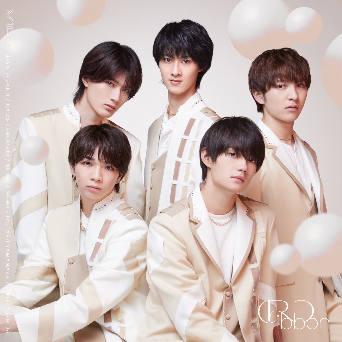 M!LK「Ribbon」初回限定盤Bジャケット